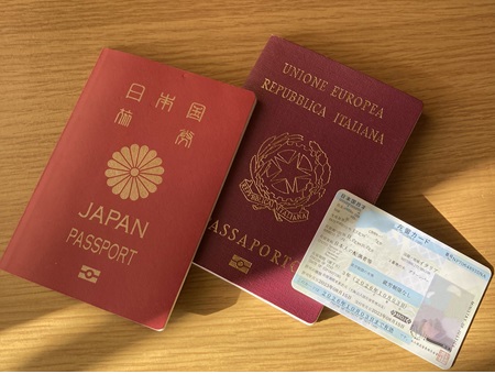 passport Japan & ITALY